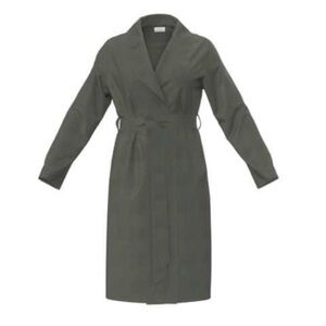 LuLaRoe Black LUXE Collection Liliane Trench Coat - NWTs!